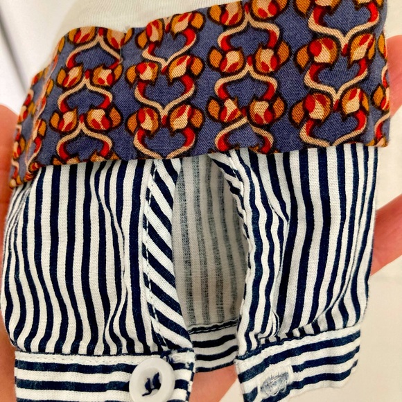 Anthropologie little yellow button long sleeve blouse - Picture 4 of 4